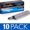 Swingline Staples, Standard Staples for Desktop Staplers, 1/4" Length, 210/Strip, 5000/Box, 10 Pack (35111)