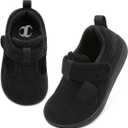 Toddler Slippers Girl Boy House Shoes Baby Moccasins Slippers Comfy Indoor Outdoor Barefoot Walking Shoes Size 11