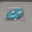 Buauty Womens Summer Trendy Shirts V Neck Criss Cross Cold Shoulder Tops Solid Color Fashion Casual Loose Sexy Blouse (Medium, Turquoise)