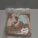 WIHOLL Long Sleeve Shirts for Women 2026 Fall Sweaters Lightweight Casual Tunic Tops Loose Fit Winter Clothing, Size 2XL (Paneled Apricot Brown)