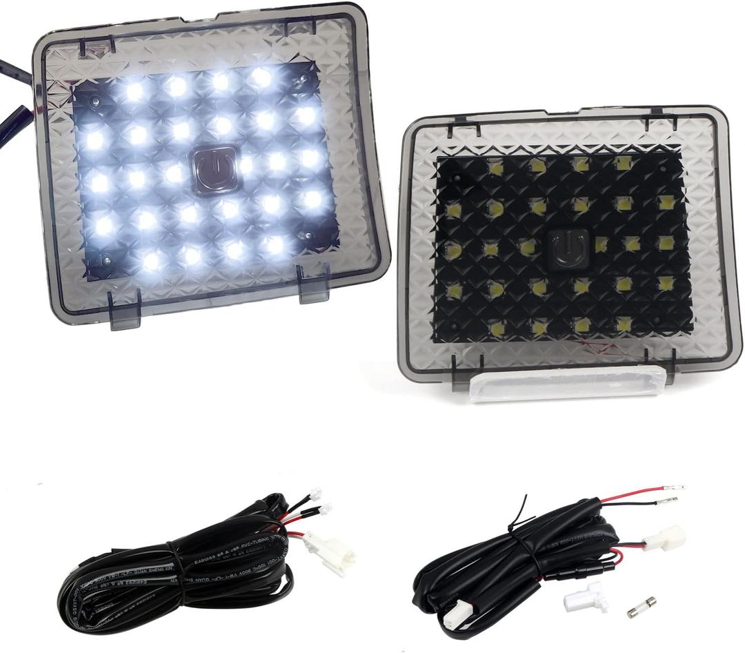 HIGH FLYING for Toyota RAV4 2022 2023 2024 2025 Car Accessories Trunk Ceiling Lighting Interior Replacement Cargo LED Lights Lamps Kit to Hatch Door 2PCS