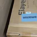 Full Size Memory Foam Mattress Topper, 4 Inch Dual Layer Mattress Pad with Pillow Top Mattress Topper Full Bed Cover, Support for Back Pain (White)