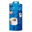 Carex Cervical Collar For Neck Pain - Neck Brace For Neck Pain Relief - Neck Collar After Whiplash or Injury, Made Of Soft Cotton