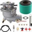 390323 Carburetor Replacement For 394228 398170 194412 190432 190402 195422 170401 7HP 8HP 9HP Horizontal Engines Generator Troybilt Carb, Include Air Filter
