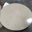 Flash Furniture Fielder 4-Foot Round HEAVY DUTY Birchwood Folding Banquet Table with METAL Edges