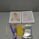 Baby Hand and Footprint Kit - Quick Dry Clay for Newborn Keepsake Feet and Handprint, Nursery Picture Frame, Cat Dog Paw Print Kit,Personalized New Mom Gifts for Baby Showers & Registry(Alpine White)