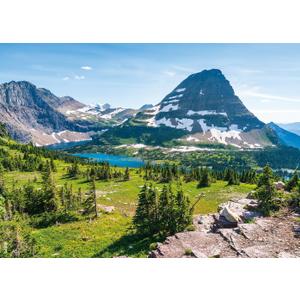 Jigsaw Puzzles for Adults 1000 Pieces Glacier National Park 1000 Piece Puzzle Thick Sturdy Precise Interlocking Age 14+ Family Game