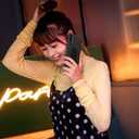 Case for Alcatel TCL 4X 5G (T601DL) / TCL 20 A 5G Phone Case with Hidden Folding Telescopic Kickstand/Stand Shockproof Protective Cover Silicone TPU Case - Black