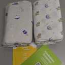 KeaBabies 2Pack Organic Crib Sheets for Boys, Girls  52x28 Fitted Crib Mattress Sheet Neutral, Breathable Jersey Cotton Cover for Baby Bed, Toddler Mattress, Soft & Cute Prints (Cosmo)