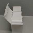 (20 Pack) BESTTEN USWP6 Matte Snow White Series, 1-Gang Screwless Wall Plate, Decorator Outlet Cover, Decor Switch Plate, H4.69 x W2.91, for Dimmer, USB, GFCI, Receptacle