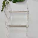 Yuxuanish Upgraded Acrylic Keyboard Display Stand Holder, 3Tier Mechanical Keyboard Collection Holders Thicker Stand Holder for Three Keyboards(Clear, 3-Tier)