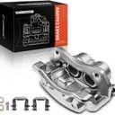 A-Premium Disc Brake Caliper Assembly with Bracket Compatible with Select Kia and Hyundai Models - Sedona 2006-2014, Entourage 2007-2008 - Front Right Passenger Side