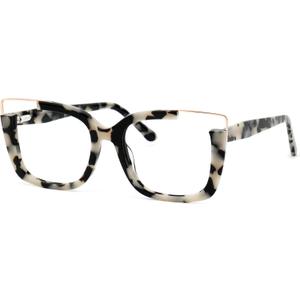 VOOGLAM Oversize Square Non Prescription Glasses Women Blue Light & UV400 Blocking Stylish Frames Acetate Computer/Phones/TV