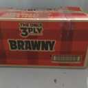 Brawny Tear-A-Square 3-Ply Paper Towels, 8 Triple Rolls = 24 Regular Rolls, Strong, Absorbent, and Durable with 3 Sheet Sizes (Quarter, Half, Full)