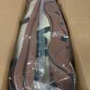 FLORICH Leather Seat Covers, Seat Covers Full Set, Car Seat Protectors 5 Seats,Automotive Seat Covers Fit for Most Cars Trucks-Brown&Black