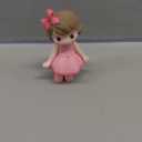 Toyvian Mini Girl Figures Cute Toys Cupcake Topper DIY Cake Decoration Mini Doll Girl Toys Car Decor Christmas Decorations