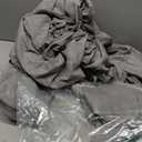 Deep Pocket King Sheet Set for Air Mattress - Extra Deep Pocket King Bed Sheet Set - 3Pcs Side Storage Pocket Fitted Sheet & Pillowcases Easily Fits 16in to 24in Pillow Top Air Bed Mattress(Grey) (Gray)