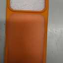 JETech Matte Case for iPhone 17 Pro 6.3-Inch, Shockproof Military Grade Drop Protection, Frosted Translucent Back Minimalist Phone Cover, Anti-Fingerprint (Orange)