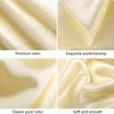 Ruisita 120 Inches Round Satin Tablecloths Champagne Overlay Round Satin Table Cover Bright Silk Tablecloth Smooth Fabric Tablecloth for Wedding Banquet Table Decoration