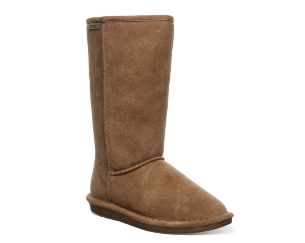 Bearpaw Brown Suede Tall Winter Snow Shearling Boots Women Size 11