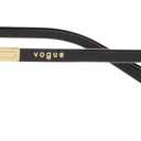 Vogue Eyewear Women's VO4244 Rectangular Prescription Eyewear Frames, Gold/ Demo Lens, 51 mm