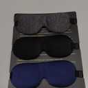 LKY DIGITAL Sleep Mask for Side Sleeper 3 Pack, Blackout 3D Eye Mask for Sleeping, Night Blindfold for Men Women