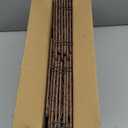 Brown Wicker Cube Storage Basket, 10.5x10.5 Foldable Woven Cube Storage Basket for Shelves, Set of 3 Square Bins for Shelf