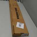 Window Visor for 2005-2015 Toyota Tacoma Standard/Regular Cab 2 Door, Out-Channel Rain Guards Shields Vent Deflector Shade Wind Dark Smoke 06 07 08 09 10 11, Outside-Mount, 4PCS