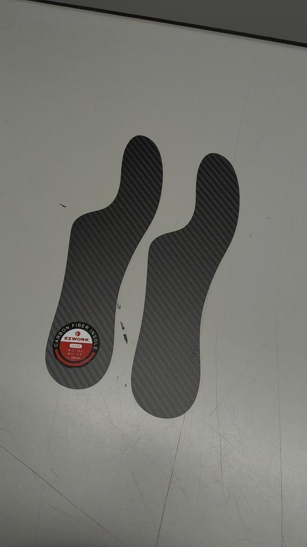 EZWORK Carbon Fiber Insole Size L: 285mm