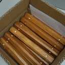 Juexica 1 Pcs 12 Bottles Wooden Wine Rack for Inside Cabinet Stackable Countertop Modular Wine Storage Rack DIY Assembly Bottle Holder for Cellar (Wooden Color)