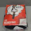 fun shack Pirate Costume Women's Deluxe Buccaneer Outfit with Corset Jacket, Dress, Hat Small