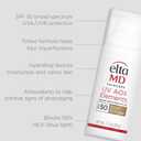 EltaMD UV AOX Elements Tinted Face Sunscreen, SPF 50, 100% Tinted Mineral Sunscreen for Sensitive Skin and Dry Skin with Antioxidants, 1.7 oz Pump