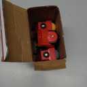 Toy Train Electric Train Set for Wooden Tracks, Christmas Motorized Train Toys for Toddlers, Battery Operated Train Includes Lights, Sounds, Smoke, Steam Train Compatible with Thomas, Brio