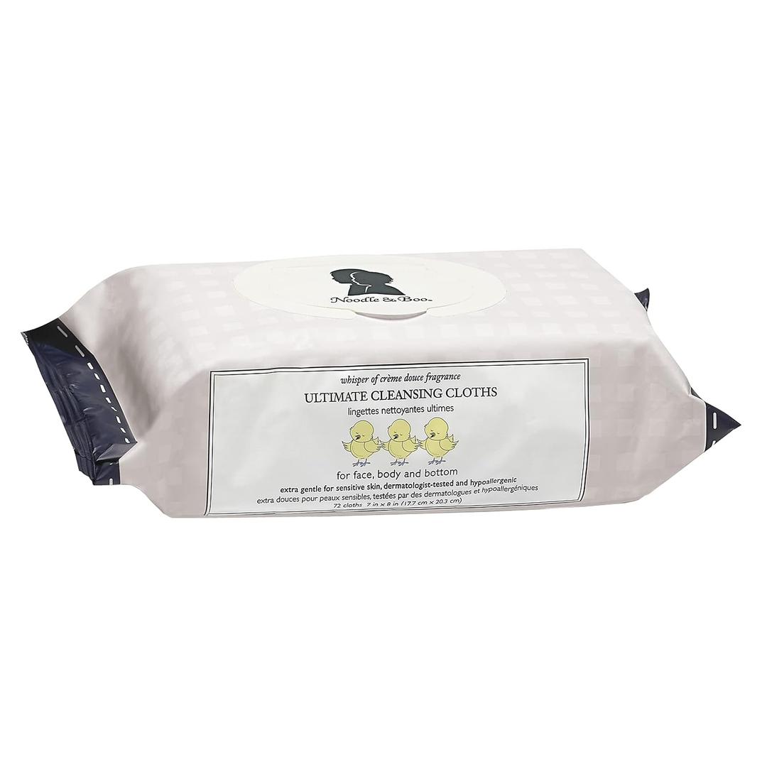 Noodle & Boo Ultimate Baby 12 Packs Of Body and Face Cleansing Cloths