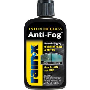 Rain-X AF21106D Glass & Mirrors Anti-Fog Treatment, Prevents Fogging & Steaming on Windshield and Visors, Improves Visibility, Great for Auto & Home (3.5 Fl Oz (Pack of 1))