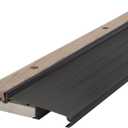 M-D Building Products 78634 5-5/8 in. x 1-1/8 in. x 36 in. Bronze Adjustable Aluminum & Hardwood Threshold Kit - Versatile Solution for French and Exterior Doors