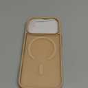 Miracase Magnetic for iPhone 17 Pro Case 6.3" with Screen Protector, [Compatible with MagSafe] Military-Grade Protection, Anti-Fingerprint, Slim Thin Phone Case for 17 Pro Cover, Glod Gold