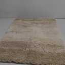 OLANLY Bathroom Rugs Mat 36x24, Extra Soft Absorbent Microfiber Bath Rugs, Rubber Backing, Quick Dry, Machine Washable Bath Mats for Bathroom Floor, Tub and Shower, Home Decor Accessories, Light Beige