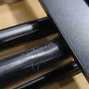 Amazon Basics Full Daybed and Twin Size Trundle Bed Frame Set, Space Saving Steel Slat Support, Black