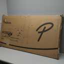 PRAISUN 47 X 24 Inch Computer Desk with Deeper Desktop, Gaming Office Writing Work Desk for Home Office, Study, Bedroom, Work from Home, Metal Frame, Rustic Brown