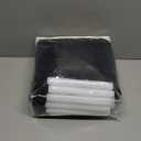 Joccun Stretch Loveseat Couch Cover Slipcover, 1-Piece Sofa Cover for 2 Cushion Couch Spandex Jacquard Washable Furniture Protector Cover for Living Room,Kids,PetsLoveseat,Black (Medium55"-78"))