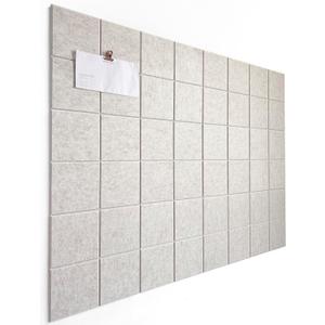 Decorita Quilting Design Wall Panels 12 Pack 11.8”x11.8” Felt Tiles for Quilt Design Board with Adhesive Tabs Quilters Sewing Room Wall Decor Ivory