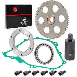 5GH-15451-00-00 Flywheel Puller & Starter Clutch kit Idler Gear One Way Bearing W/Gasket For YAMAHA Grizzly Kodiak 400 450 Wolverine 450 5GH-15517-10-00