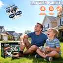 MSKOLER Remote Control Airplane for Kids, 2 Type of Remote Control Car or RC Plane, Indoor Outdoor Foam Plane with Railcar Race, Tricks, Birthday Airplane Gift Toys for Boys Girls Adults 8-12 Year Old