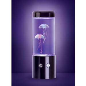 Merkury Innovations Jellyfish Night Light Lamp Motion & Multicolor Leds - Easy Mode Switching, USB Powered - 9", Black  Merkury Innovations Jellyfish Night Light Lamp Motion & Multicolor Leds - Easy Mode Switching, USB Powered - 9", Black