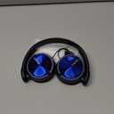 Sony MDR-ZX310AP ZX Series Wired On Ear Headphones With Mic, Blue