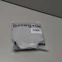 RUNNING GIRL Sports Bras for Women, Medium-High Impact Running Strappy Sports Bra with Removable Pads (Gray, XL)