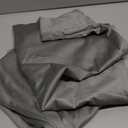 DEZENE Euro Sham Covers 26x26 Light-Grey: Pack of 2 Cozy Soft Velvet Square Modern Luxury Decorative Throw Pillow Cases for Sofa Couch Living Room Bed Home Decor