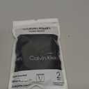 Calvin Klein Boys' 2 Pack Boxer Briefs | Premium Cotton Comfort (Large, Black/Black)