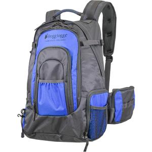 FROGG TOGGS Fishing Sling Pack, Easy Hands-Free Fishing Tackle Storage Bag with Water Bottle Pocket (One Size, Blue)